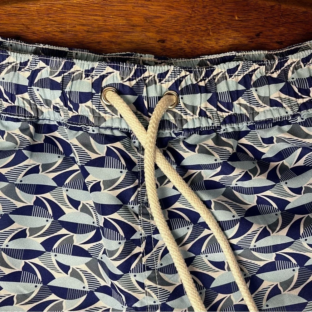 J. Crew | Blue 5” Swim Trunks, Men’s Medium